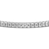 20 CTW Emerald Cut Created Moissanite Tennis Bracelet | 14K Gold Plated | VVS Clarity