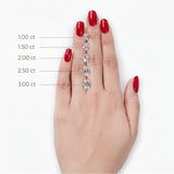 4.50 CTW AGI Certified Oval Lab Grown Diamond Solitaire Engagement Ring with Pave Band in 14K Gold