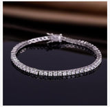 14K Gold 4.00 CTW Lab Diamond (G/VS) Tennis Bracelet | AGI Certified | 30-Day Guarantee