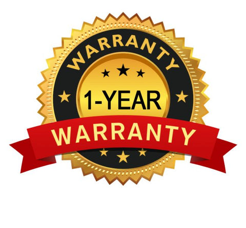 1-Year Warranty Coverage